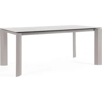 Zahradní stůl BIZZOTTO Zahradní jídelní stůl OTAVIO 180x95 cm šedá