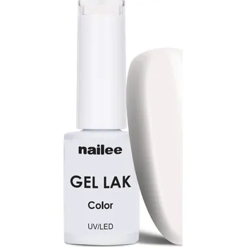 Lak na nehty Nailee - gel lak Color - č. 119 - lak na nehty - 5 g - bílý