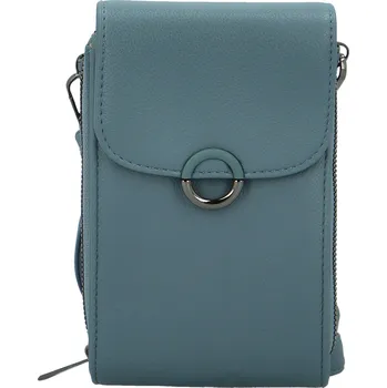 Kabelka Stylová dámská koženková crossbody kapsa Gabrisa, džínově modrá