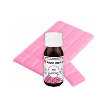 Přisada na vaření a pečení Food Colours Polsko Food Colours tekutá barva do čokolády Pink (18 ml) ▹