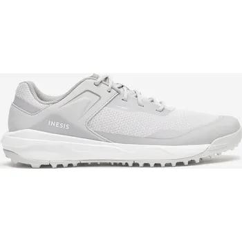 Golfová obuv INESIS Pánské golfové prodyšné boty WW500 44 ŠEDÁ