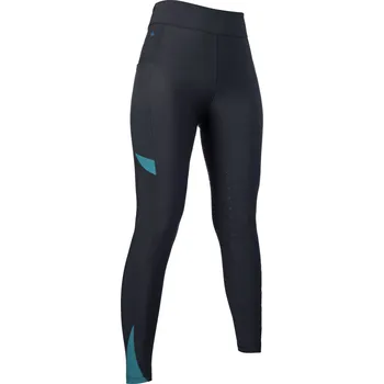 Jezdecké kalhoty HKM Legíny jezdecké Port Royal HKM, s gripem, dámské, černé 34