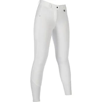 Jezdecké kalhoty Lauria Garrelli Rajtky jezdecké Livigno Lauria Garrelli, s gripem na kolenou, dámské, bílé 34