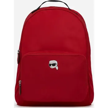 Kabelka BATOH KARL LAGERFELD IKON PACKABLE BACKPACK SCARLET SAGE
