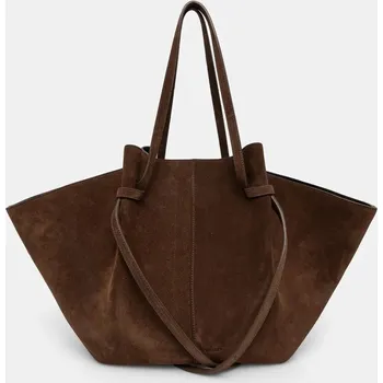 Kabelka Semišová kabelka Yuzefi LARGE MOCHI YUZAW23.HB.LM.S004 hnědá 88X, vel. ONE SIZE