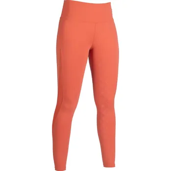 Jezdecké kalhoty HKM Legíny jezdecké Edinburgh Mesh HKM, s gripem, dámské, brandy 40-42