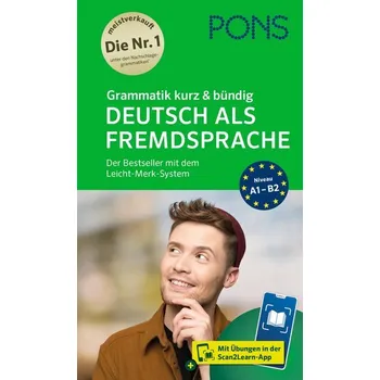 Německý jazyk PONS Grammatik kurz & bündig Deutsch als Fremdsprache [DE] (2025, Brožovaná / brožovaná, Pons Langenscheidt GmbH)