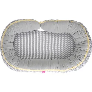 Motherhood Hnízdo pro miminko 2v1 95 x 62 cm, Grey Classics