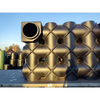 nádrž Plastová plochá nádrž Rewatec 5000 litrů Plastová samonosná jímka Rewatec 5000 litrů na dešťovou vodu.ů