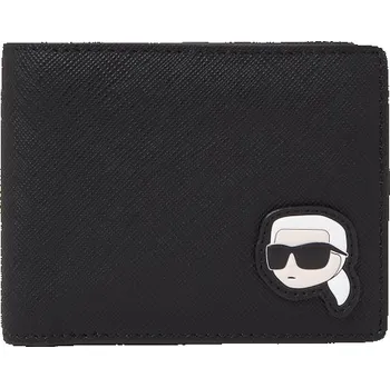 Peněženka PENĚŽENKA KARL LAGERFELD K/IKON KORE CP BIFOLD WALLET BLACK