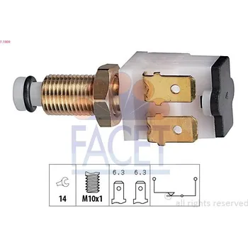 Spínač brzdového světla FACET 7.1009