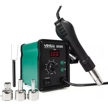 Páječka Yihua 858D 700W pájecí stanice svářečka plastů horký vzduch 100-450°C