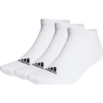 Dámské ponožky Ponožky adidas Cushioned Low-Cut Socks 3 Pairs White M