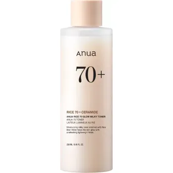 Anua Rice 70 Glow Milky Toner rozjasňující toner 250 ml