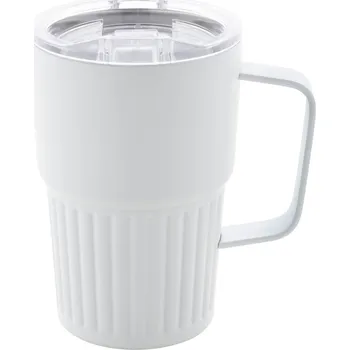 Termohrnek Streaky Grab termo hrnek bílá