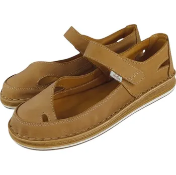 Dámské baleríny 4304/B - dámské kožené zdravotní baleríny s podporou příčné klenby nožní s možností vlastní barvy 38