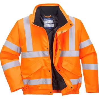 PORTWEST Nepromokavý zimní bomber Hi-Vis RIS Velikost: L, Barva: oranžová
