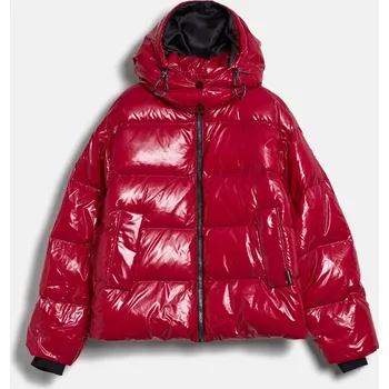 BUNDA KARL LAGERFELD HOODED DOWN JACKET PERSIAN RED