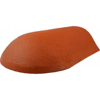 Střešní krytina KM Beta Hřebenáč koncový KM Beta ELEGANT Barva Cihlová