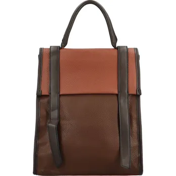Kabelka Trendy dámský koženkový kabelko-batoh Tabit, coffee