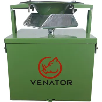 Venator Feed24 12V krmný automat kovový vysoký 26 x 26 x 18 cm krmítko pro hospodářská zvířata Venator Feed24 12V krmný automat kovový vysoký 26 x 26 x 18 cm