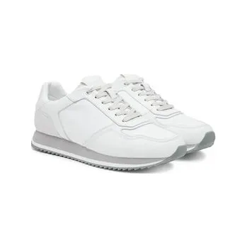 Pánská móda Sneakersy Calvin Klein Low Top Lace Up Lth Mono HM0HM01807 Šedá 42