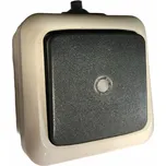 3558-91602 S Ovládač zapínací s čirým průzorem se svorkou N 1/0S IP44 šedý ABB