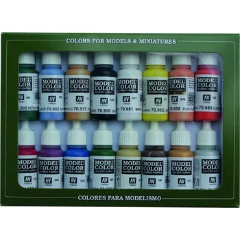 Vallejo Acrylic Model Color Set Basic…