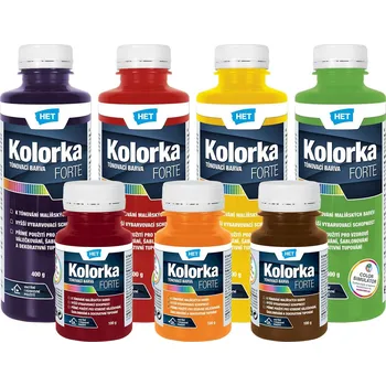 barva na zeď HET KOLORKA FORTE Barva: modrá 0426, Balení: 100 g