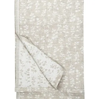 ubrus Lapuan Kankurit Lněný ubrus / deka Meirami 150x260, bílo-lněný