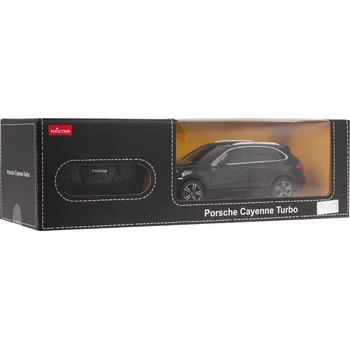 RC model auta R/C 1:24 Porsche Cayenne Turbo Black RASTAR