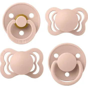 Bibs Try It Collection 4 ks 0-6 m, Blush