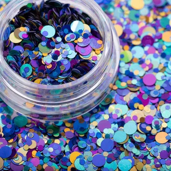 Nailee Zdobení nehtů - Konfety holografické Pop up 09