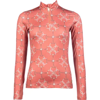 Dámské tričko HKM Triko funkční Edinburgh HKM, dámské, brandy S