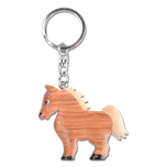 Waldhausen Dřevěný přívěšek na klíče kůň