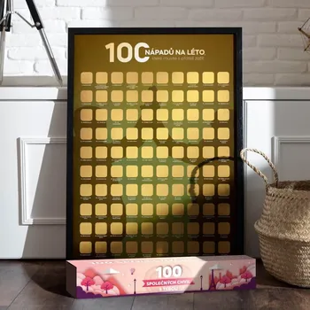 metr 100 nápadů na léto - Stírací plakát