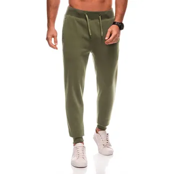 pánské uniformní jogger tepláky Barva: Olivová, Velikost: XL