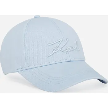 Klobouk KŠILTOVKA KARL LAGERFELD K/SIGNATURE CAP KENTUCKY BLUE