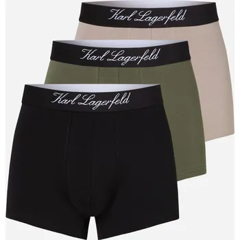 Boxerky SPODNÍ PRÁDLO KARL LAGERFELD HOTEL KARL TRUNK SET SATELLITE/BLACK/BEETLE