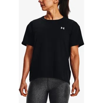 Dámské tričko Dámské tričko Under Armour Esential Cttn Stretch Tee-BLK S