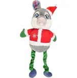 Flamingo Vánoční králík plyšový pro psy 51cm