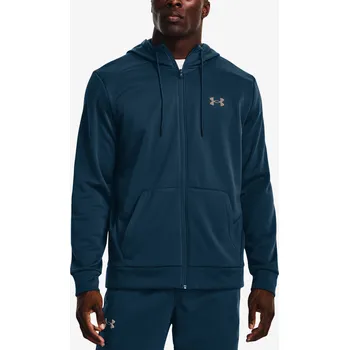 Pánská mikina Pánská mikina Under Armour Fleece FZ Hoodie-BLU XL
