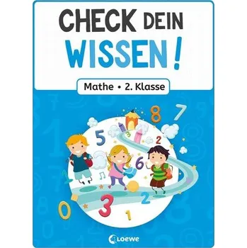 První čtění Check dein Wissen! - Mathe 2. Klasse - Loewe Lernen und Rätseln