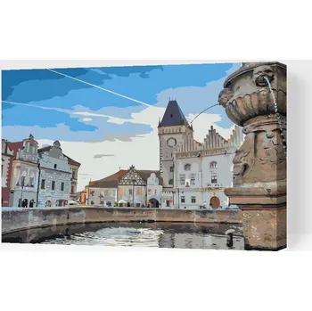 Malování podle čísel Painting Queens, Malování podle čísel, Tábor, 60 × 80 cm, vypnuté plátno na rám