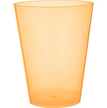 Jednorázové nádobí Reklamní Eventus opakovaně použitelný kelímek na akce, oranžová