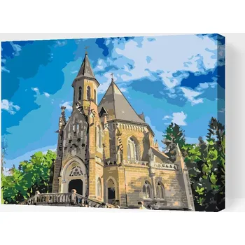 Malování podle čísel Painting Queens, Malování podle čísel, Schwarzenberská hrobka 2, 60 × 80 cm, bez rámu