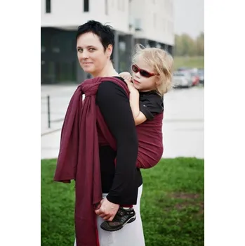 Přeprava dětí Storchenwiege Leo bordeaux Velikost: 7