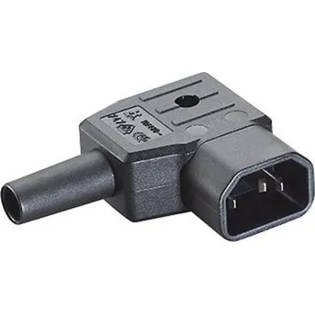 vypínač a zásuvka Bachmann 915172 IEC zástrčka C13/C14 černá 1 ks