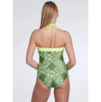 Dámské plavky Sunflair Jednodílné plavky 22144 Zelená 42B