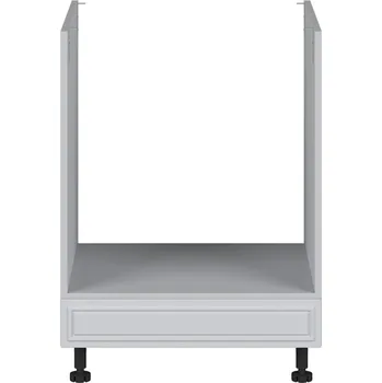 Black red white Spodní kuchyňská skříňka Verdi pro vestavné spotřebiče DP-60/82 Barva korpusu skříněk: Šedá grenola, Zvolte barvu dvířek: Mističná mat